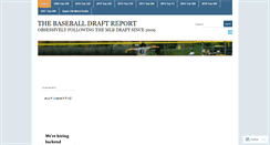 Desktop Screenshot of baseballdraftreport.com